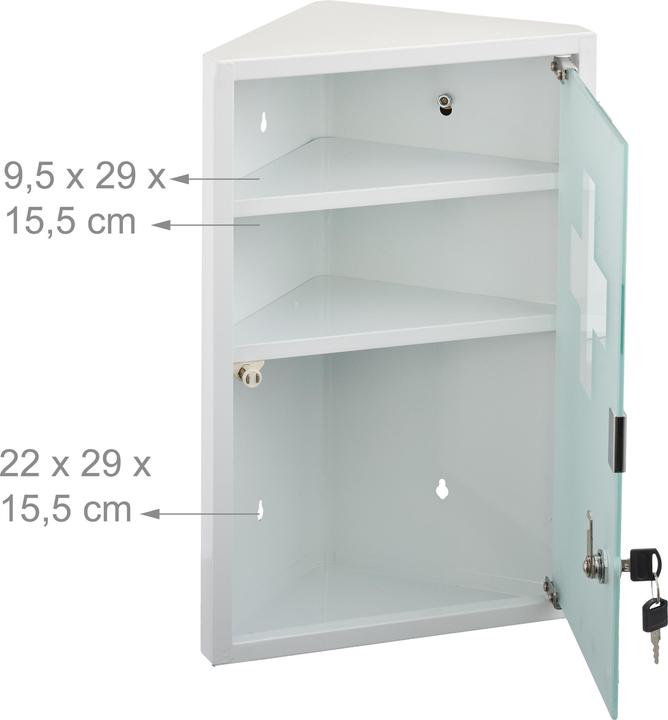 Productafbeelding Relaxdays Medizinschrank