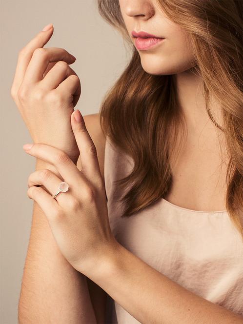 Immagine prodotto Miaki Il quarzo rosa (52, Oro 750/18 K)
