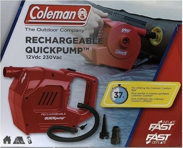 Actual product image Coleman Rechargeable QuickPump