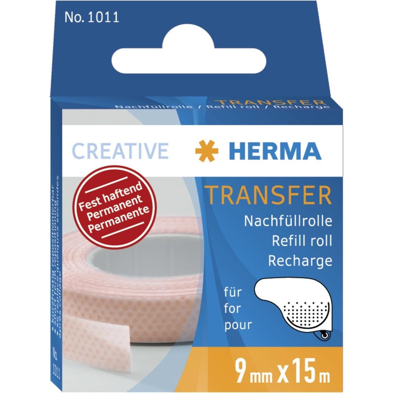 Herma, Klebeband, Klebespender Transfer permanent (9 mm)