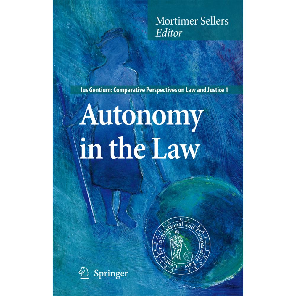 Autonomy in the Law, Fachbücher von Mortimer Sellers