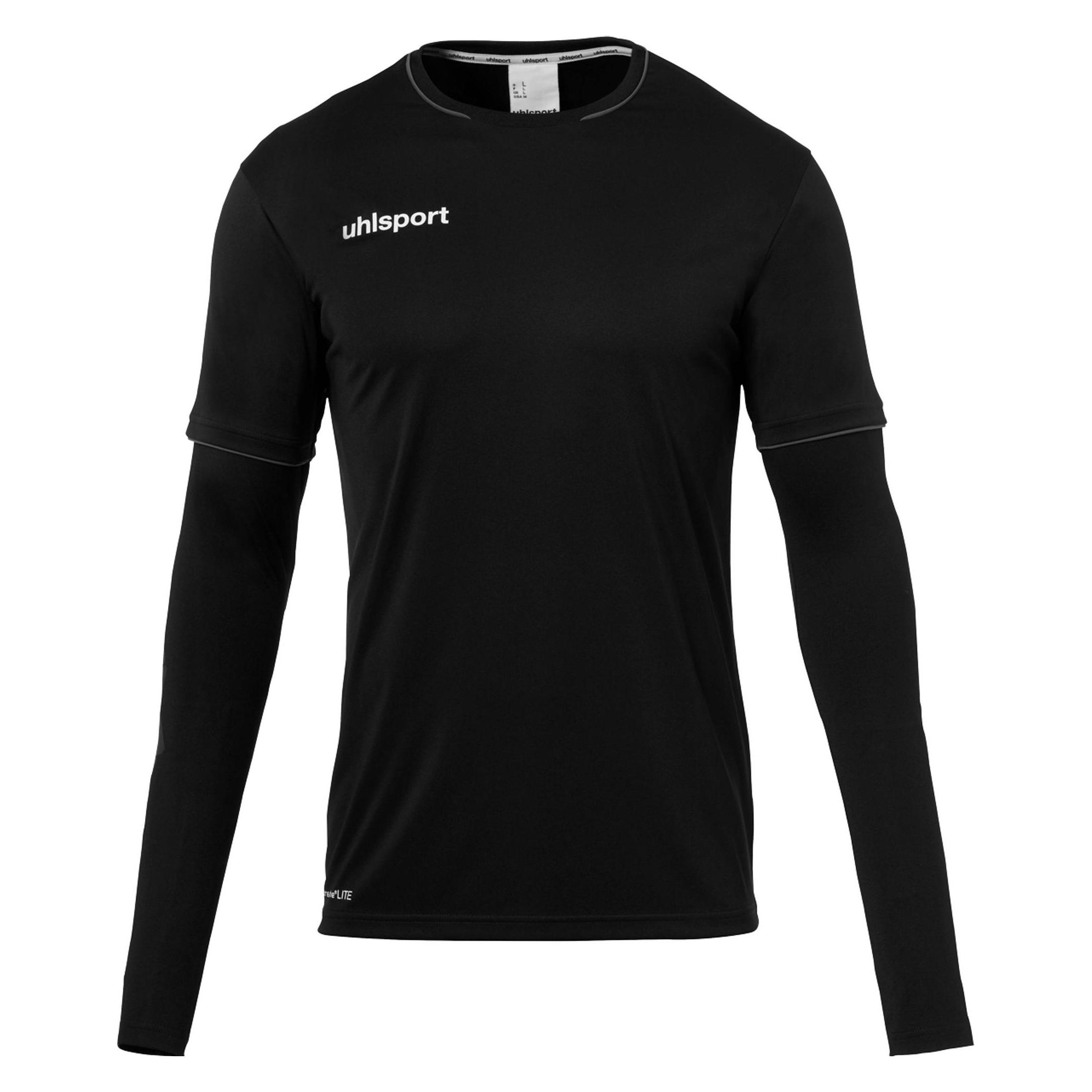 Uhlsport, Herren, Sportshirt, Torwarttrikot (L), Schwarz, L