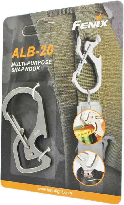 Produktbild Fenix ALB-20 Multifunktions-Karabinerhaken
