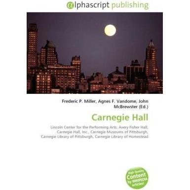 Carnegie Hall, Fachbücher