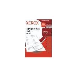 Xerox, Kopierpapier, Labels 63.5 x 45.6 mm A4 100 sheets, White, A4, 63.5 mm, 45.6 mm, 1800 pc(s), 100 sheets
