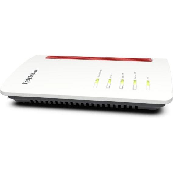 AVM FRITZ!Box 4050, Router, Weiss, Rot