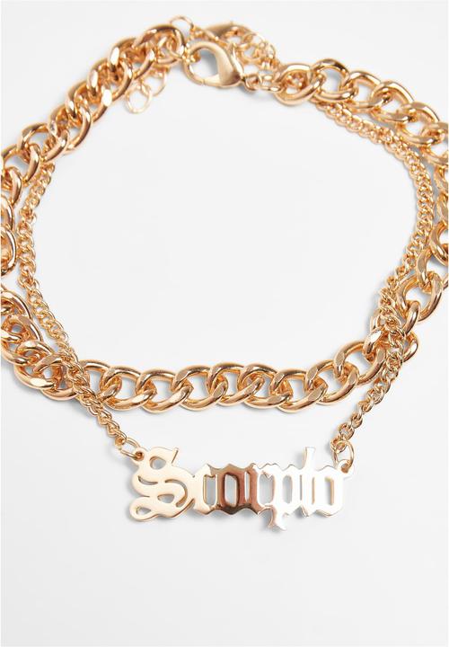 Produktbild Urban Classics Zodiac Golden Anklet (80% Eisen 20% Rostfreier Stahl)