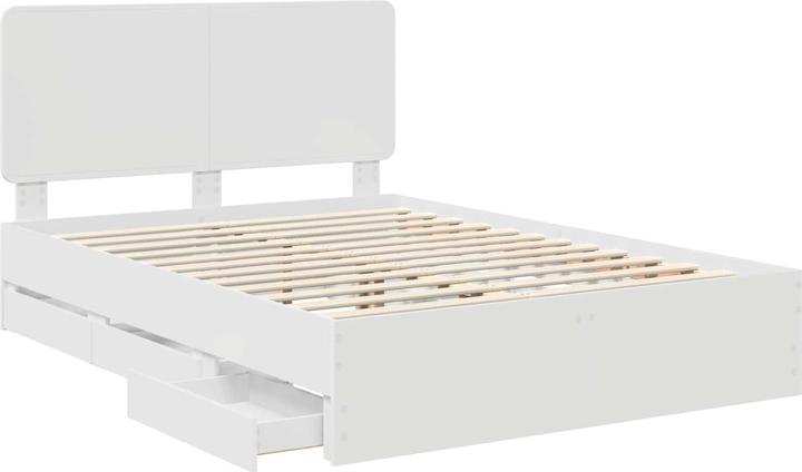 Actual product image vidaXL Moderner Bettrahmen (160 x 200 cm)