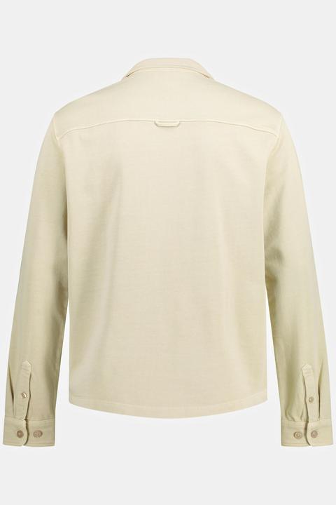 Actual product image JP1880 Stretch Knit Overshir (4XL)