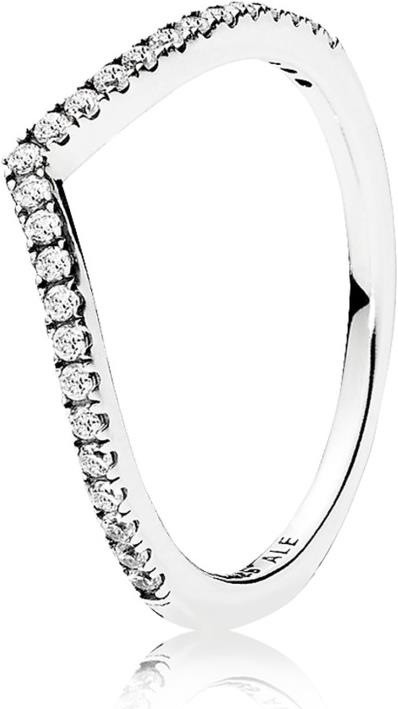 Actual product image Pandora Sparkling Wish Ring (48, 925 Silver)