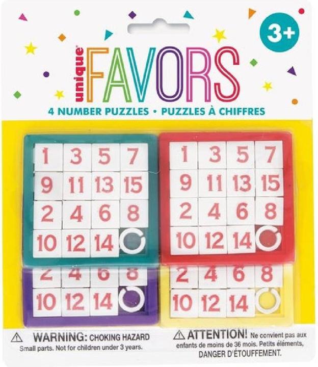 Immagine prodotto Unique Puzzle di numeri (4 pezzi)
