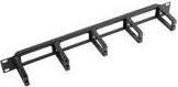 Actual product image Lanberg 19 " cable management panel 1 U type A black