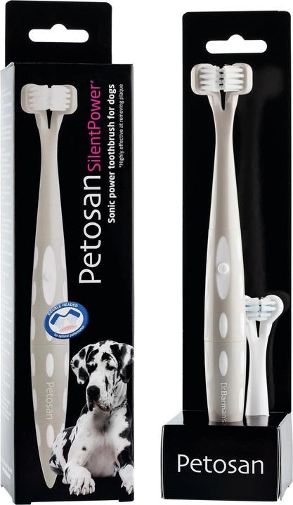 Produktbild Petosan Hunde-Zahnbürste Silent Power, elektrisch (Hund)