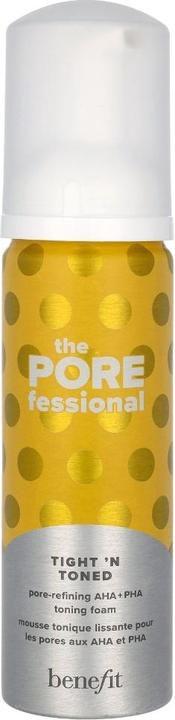 BeneFit Cosmetics The POREfessional Tight 'N Toned Pore-Refining AHA + PHA Toning Foam (Tonic, 133 ml)