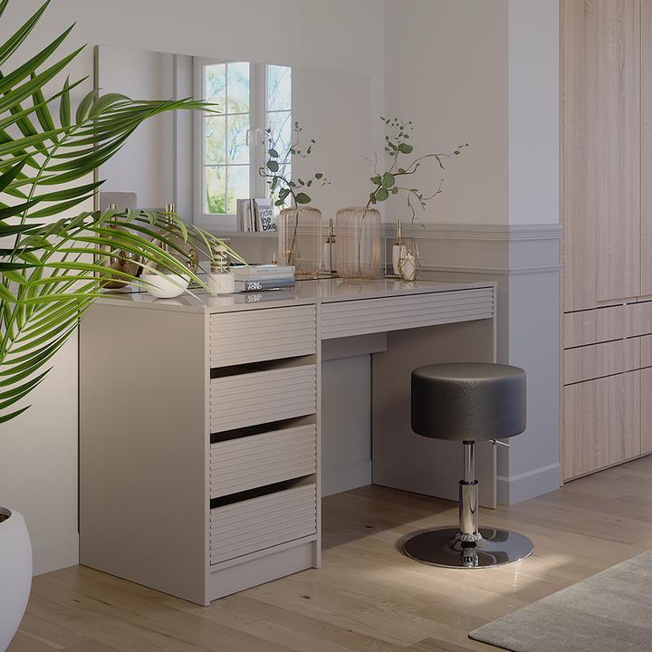 Actual product image Vicco Sherry with mirror & stool (120 x 55 x 75 cm)