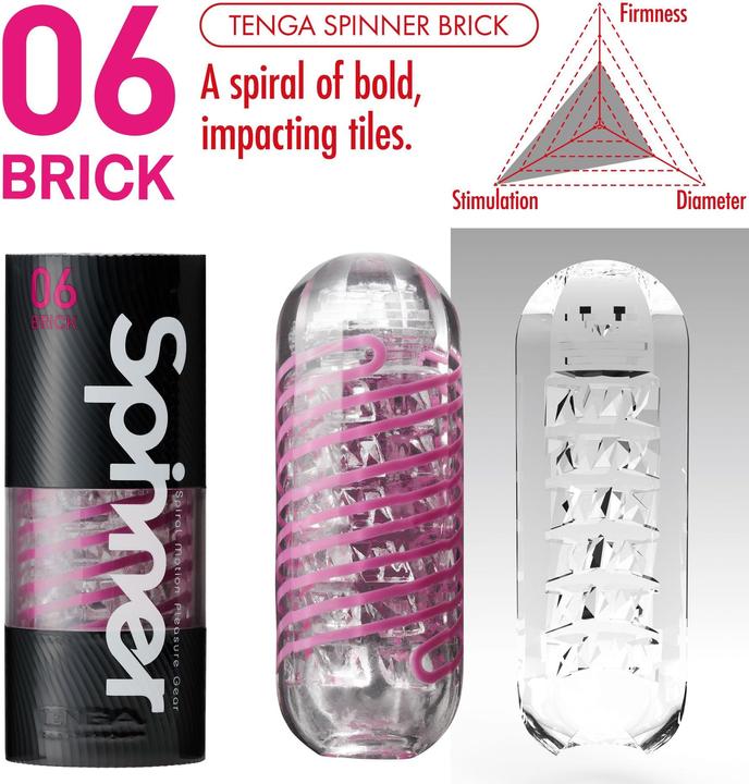 Actual product image Tenga 06 Brick