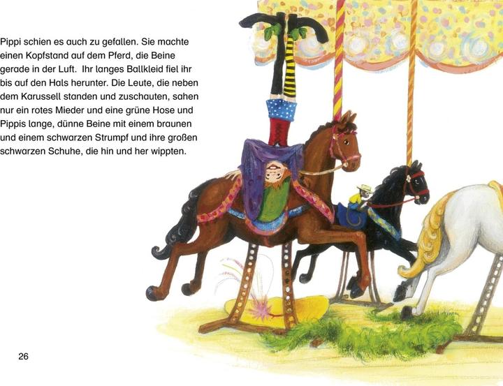 Produktbild Pippi geht auf den Jahrmarkt (Deutsch, Astrid Lindgren, Cäcilie Heinig, Katrin Engelking, 2023)