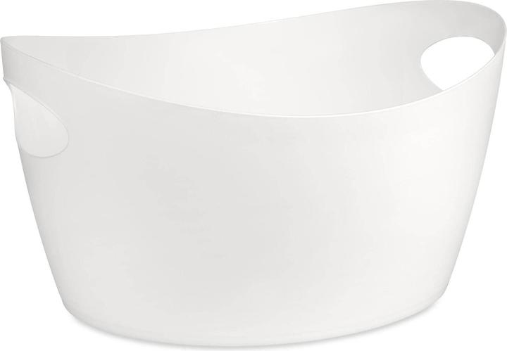 Koziol Wäschekorb Bottichelli M 4.5 l, Weiss matt (4.50 l)