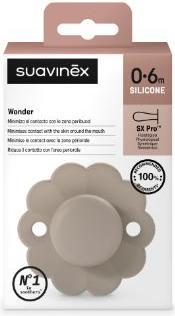 Actual product image Suavinex Reversible soother SX Pro Wunder 0-6M grey (1 x, up to 6 M.)