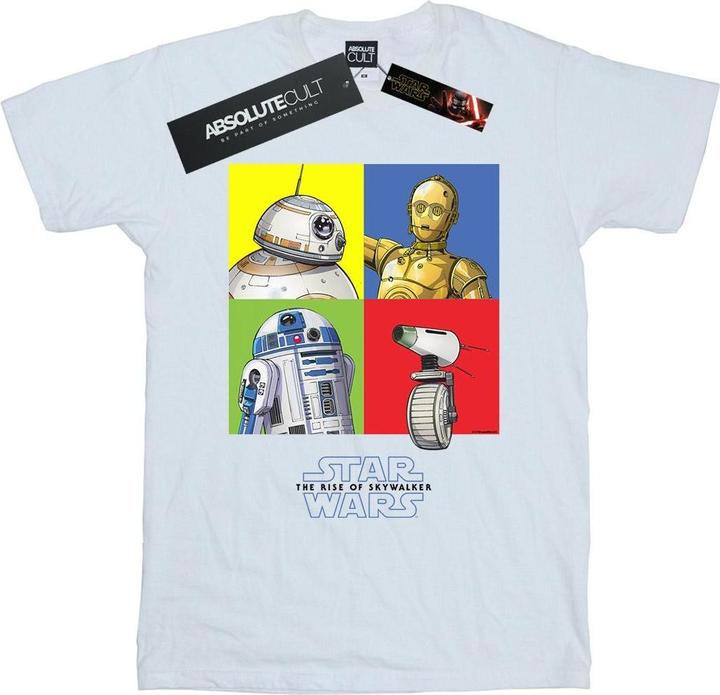 Produktbild Star Wars The Rise Of Skywalker Droid Squares TShirt (M)