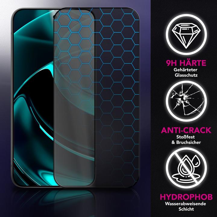 Image du produit Nalia Schutzglas "AntiSpyX" - Privacy Display Glas - Anti-Spy Screen Protector Tempered Glass (1 pcs, Google Pixel 10 Pro XL)