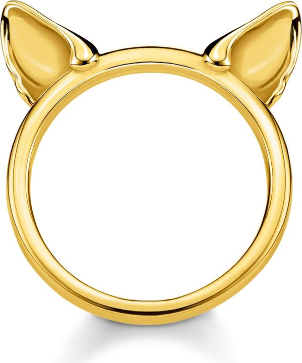 Produktbild Thomas Sabo Ring Katzenohren gold (56, 925 Silber)