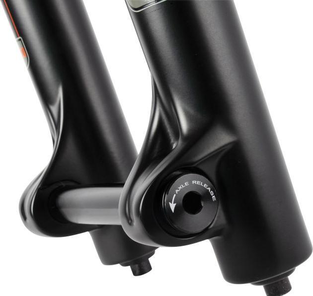Actual product image RST Fork Space Jump 26 100mm Black Disc Only Tappered (100 mm)