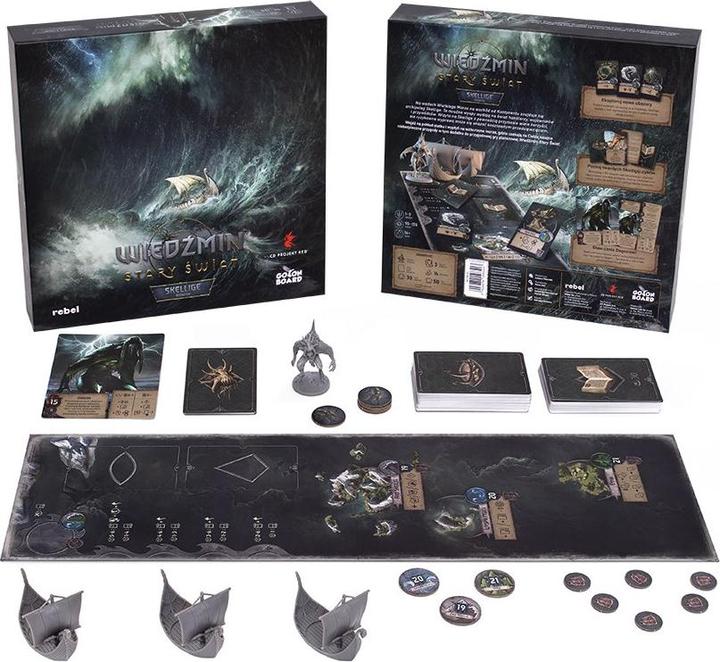 Actual product image Rebel Expansion of the board game THE WITCHER: OLD WORLD - SKELLIGE (W-2SK-PL)