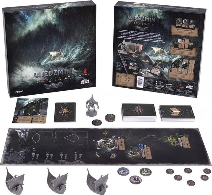 Image du produit Rebel Extension du jeu de plateau THE WITCHER : ANCIEN MONDE - SKELLIGE (W-2SK-PL)