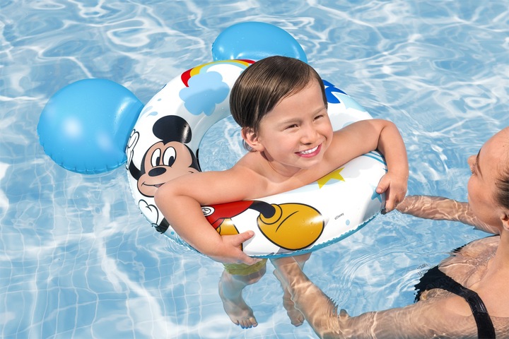 Actual product image Bestway Disney Junior® swimming ring Mickey Mouse 74 x 76 cm