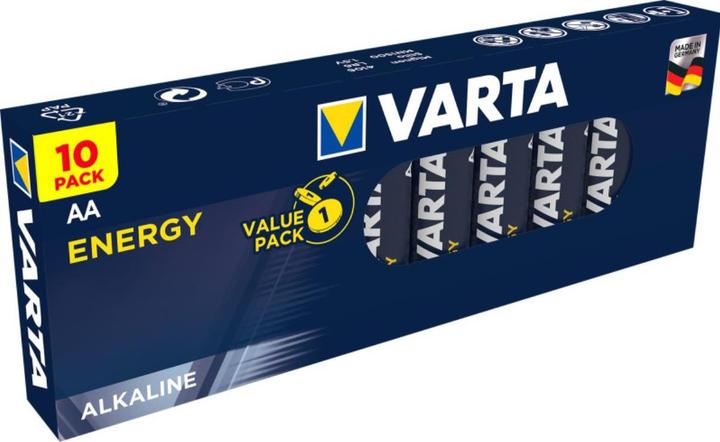 Image du produit Varta Énergie (10 pcs, AA / LR6 / LR06 / Mignon / R6 / R14505, 2800 mAh)