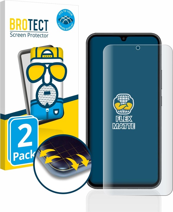 Immagine prodotto BROTECT Full-Cover Pellicola Opaca (2 Pezzo/i, Samsung Galaxy A34 5G)