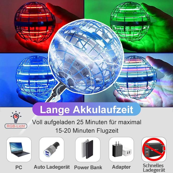 Asort Fliegender Ball mit RGB-Licht