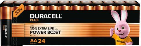 Produktbild Duracell Plus Power Boost 24x LR6 (AA) (24 Stk., AA / LR6 / LR06 / Mignon / R6 / R14505)