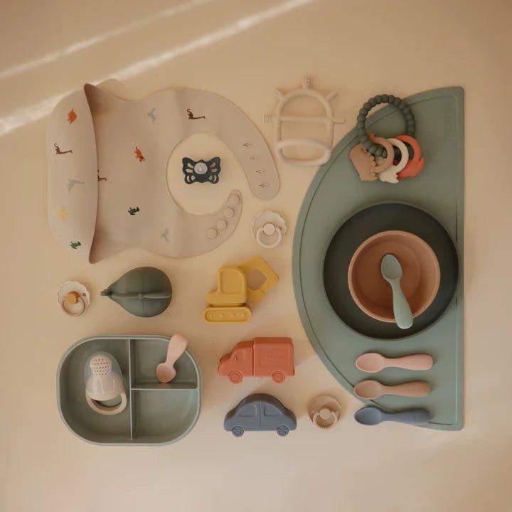 Actual product image Mushie Silicone spoon