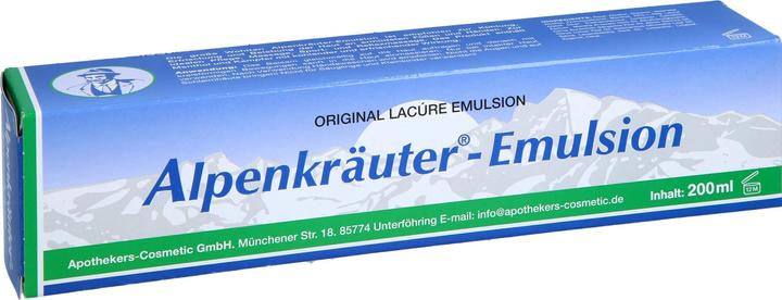 Produktbild Axisis LACÚRE Alpenkräuter-Emulsion, 200 ml Lösung (Körpercreme, 200 ml)