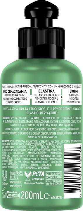 Immagine prodotto Sunsilk Crema Districante Ricci Da Sogno 200ml (200 ml)