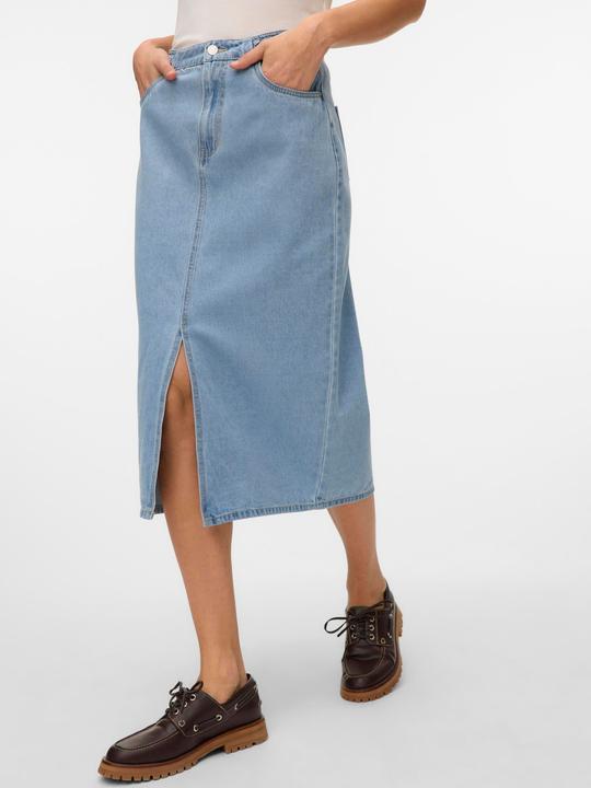 Produktbild Vero Moda VMVERI Hohe Taille Midirock Jeansrock (S)