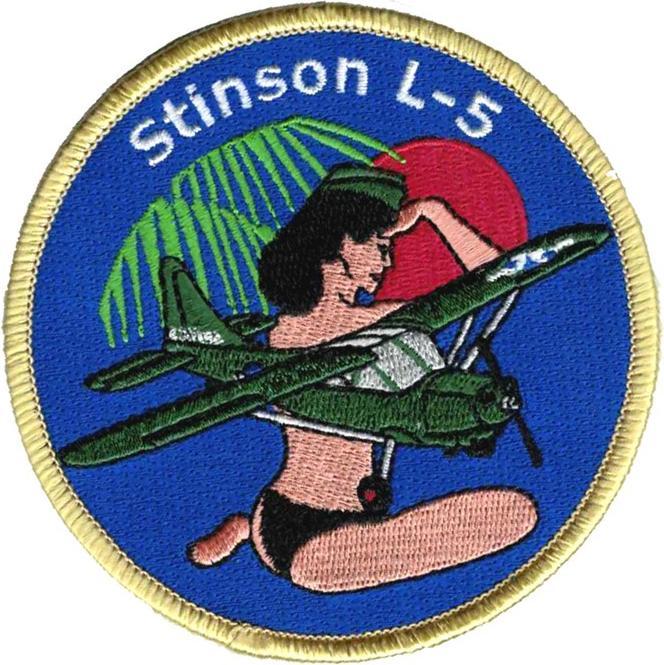 Produktbild Pinex Stinson L-5 Sentinel "Stinsy" Abzeichen Patch