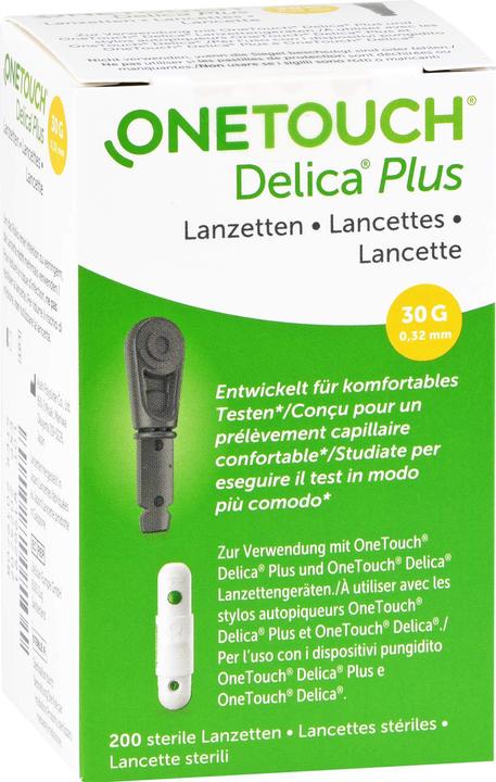 Actual product image OneTouch One Touch Delica Plus Lancets, 200 pcs LAN (Lancets)