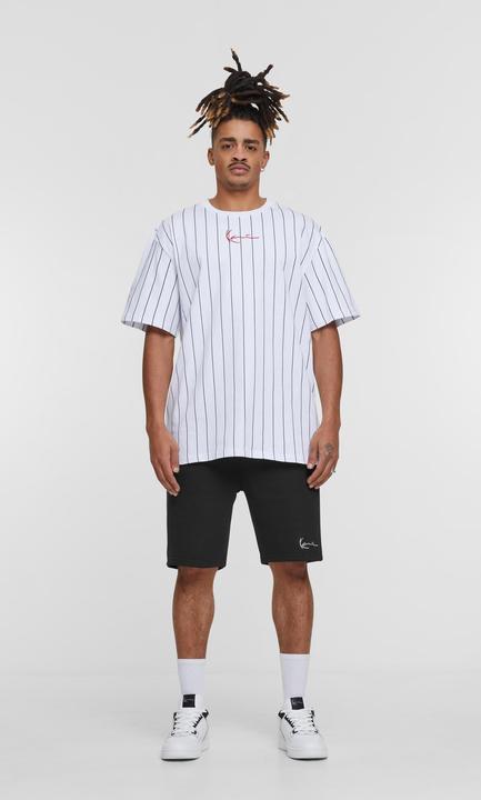 Produktbild Karl Kani KKMQ32041WHT Small Signature Pinstripe Tee white - 16039 (XXL)