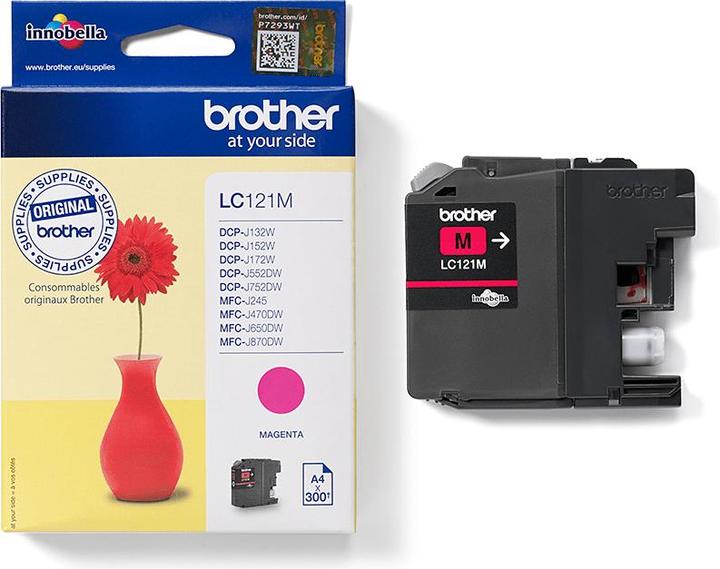 Actual product image Brother Lc-121m (M)