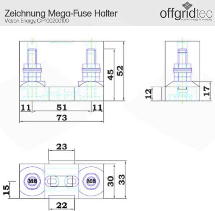 Produktbild Victron Energy Sicherungshalter (Solaranlage Montagematerial)