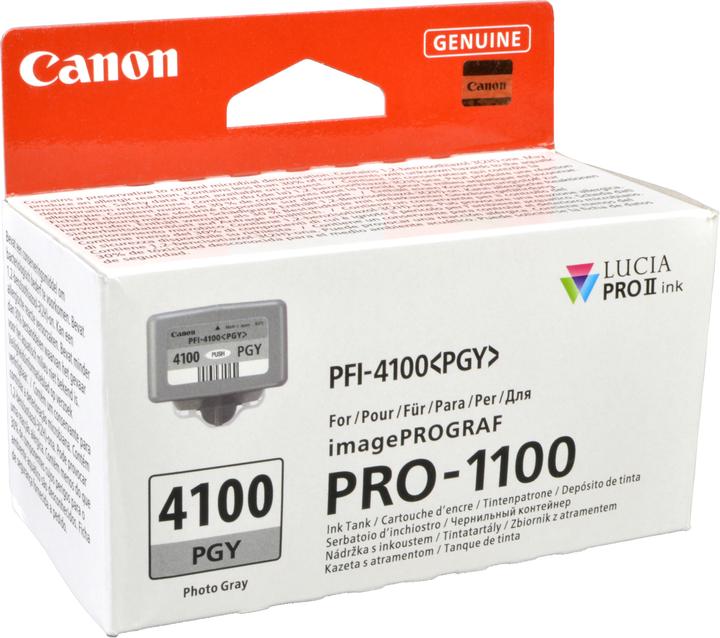 Produktbild Canon PFI-4100 PGY photo grey (BK)