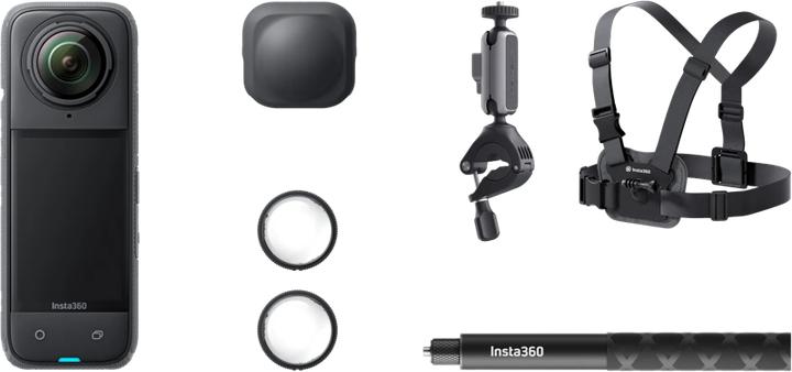 Productafbeelding Insta360 X4 Fietsbundel 360 Camera (30p, Bluetooth, WiFi)