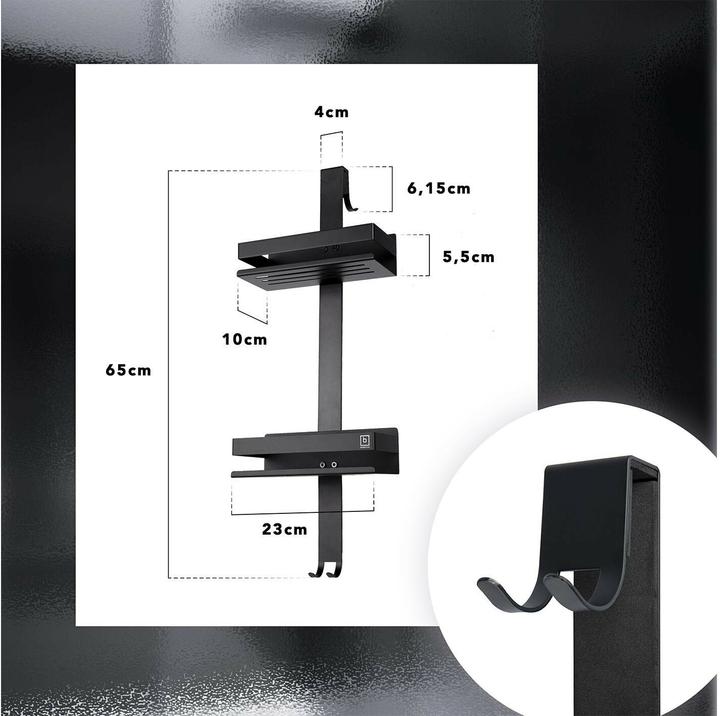 Produktbild Benkstein Dusch-Organizer (13 x 11.50 x 31.50 cm)