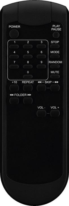 Immagine prodotto Monacor Modulo di installazione del lettore MP3 DMP102