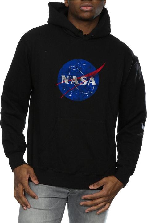 Produktbild Nasa Mens Insignia Cotton Logo Hoodie (S)