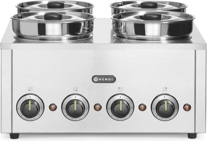 Produktbild Hendi Thermosystem, vierfach,, 16L, 220-240V/800W, 506x509x(H)298mm