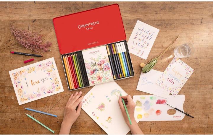Produktbild Caran d'Ache Botanisches Multiprodukt-Set Sonderedition (21x)